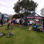 Walk, run, bike, or drive (if they could find parking), people showed up from all over, but mostly from Sunset Beach