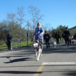 2019-02-17 Kay Finishes Paws for the Cure 5K, Irvine Regional Park, Irvine