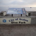 sign: City of Avalon Dive Park